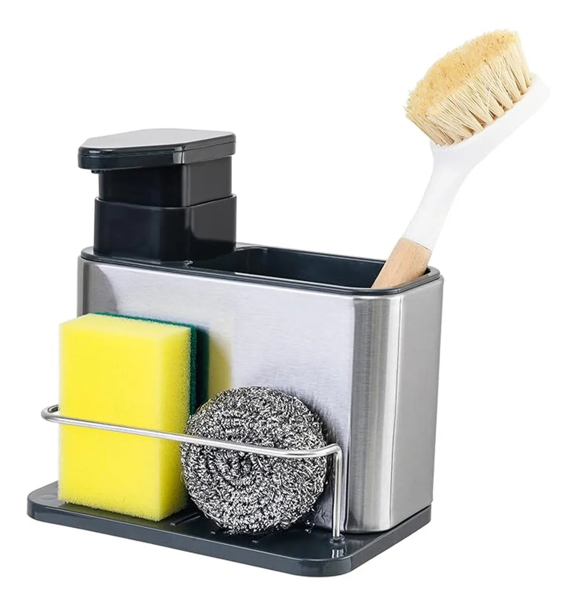 DISPENSADOR DE JABON ACERO INOLXIDABLE